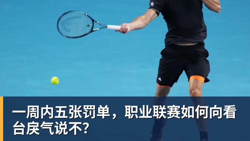 一周内五张罚单，职业联赛如何向看台戾气说不？
