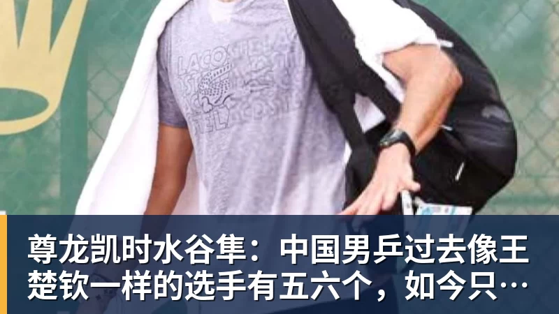 尊龙凯时水谷隼：中国男乒过去像王楚钦一样的选手有五六个，如今只依赖他一人